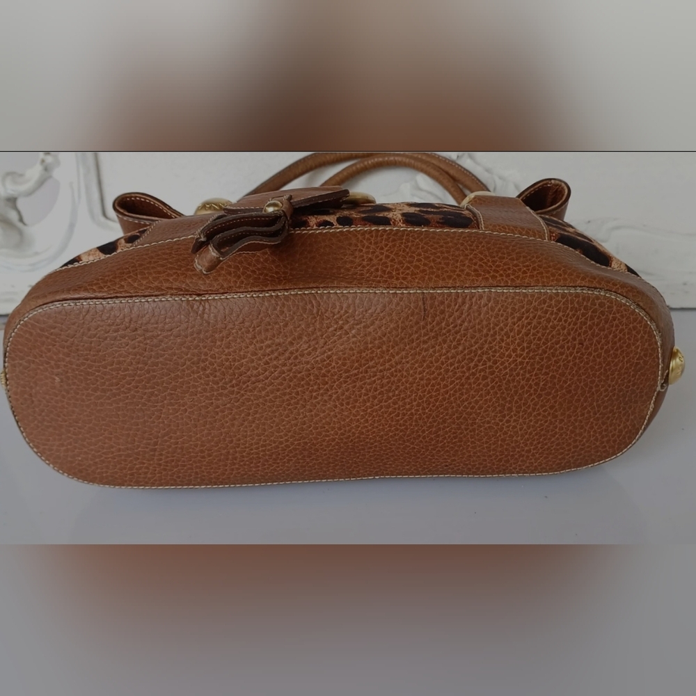 DOLCE & GABBANA Animal Print Leather Bag - Picture 3 of 7